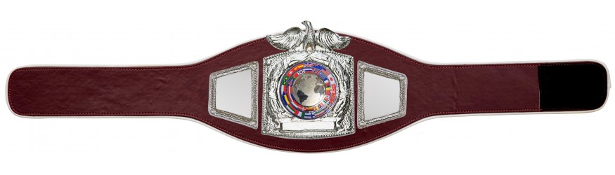 PROEAGLE BLACK CHAMPION CROWN CHAMPIONSHIP BELT - PROEAGLE/S/WLDFLAGS - AVAILABLE IN 6+ COLOURS